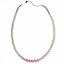 Collar de Plata 1ª Ley con Circonitas Multicolor – Brillo y Elegancia para Ocasiones Especiales